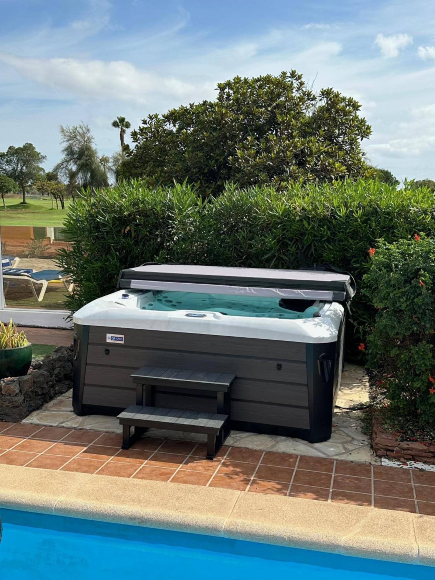 Villa Casa Piedra, Luxury Family Front Line Golf, Hot Tub,Pool Table, 8 Pers, Caleta de Fuste Exterior foto